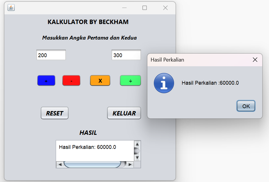 Kalkulator JAVA