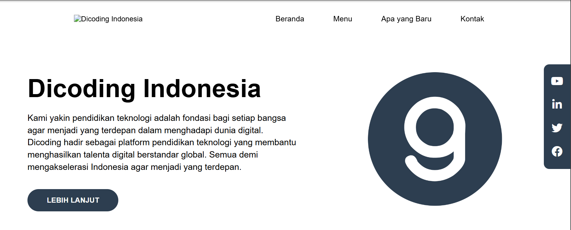 Landing Page